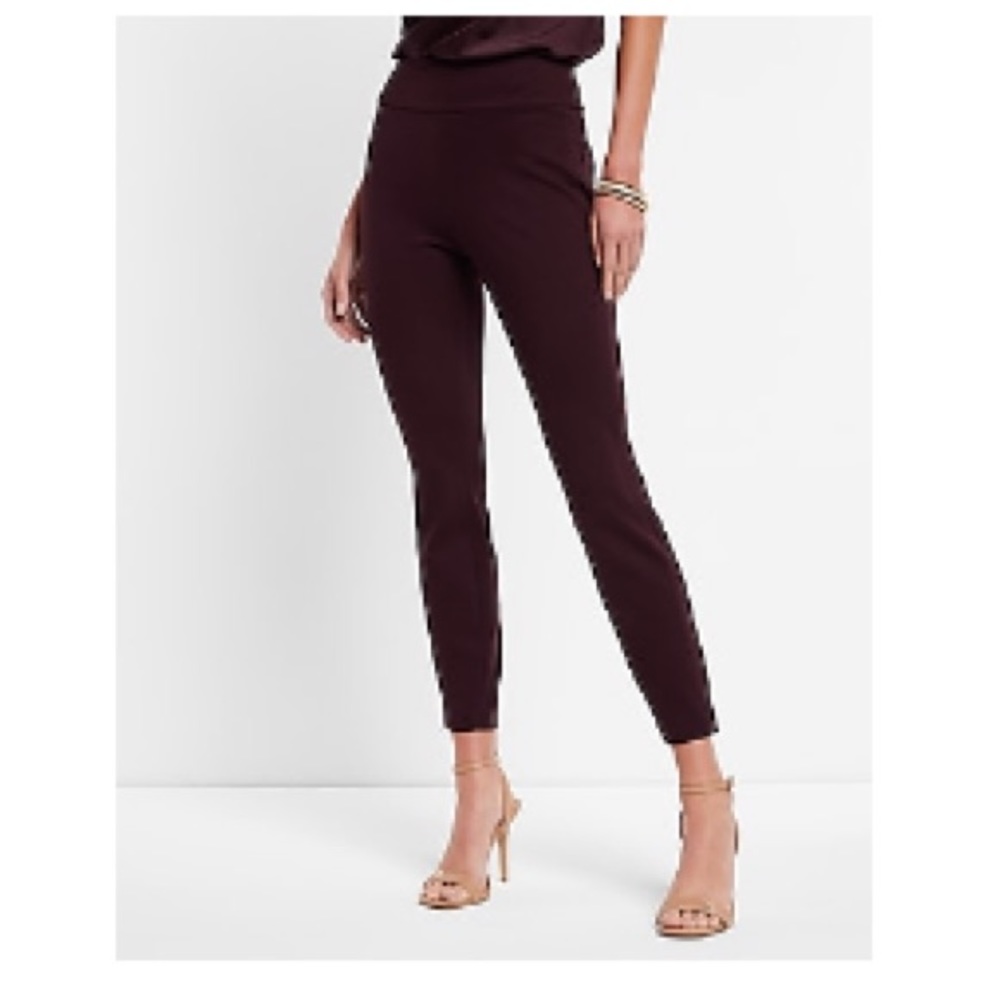 EXPRESS Columnist High Waisted Ankle Pant EUC